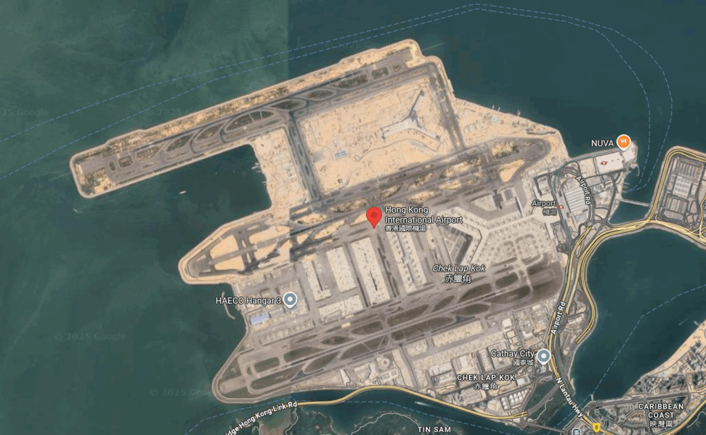 Hong Kong International Airport (IATA: HKG, ICAO: VHHH)
