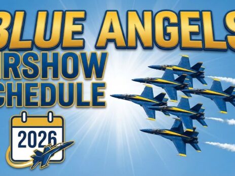 US Navy Blue Angels airshows Schedule 2026